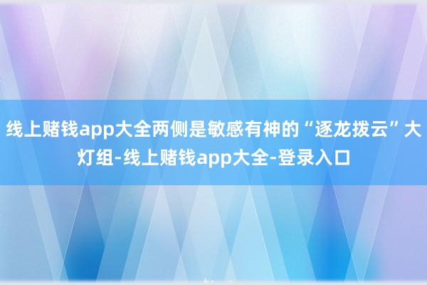 线上赌钱app大全两侧是敏感有神的“逐龙拨云”大灯组-线上赌钱app大全-登录入口